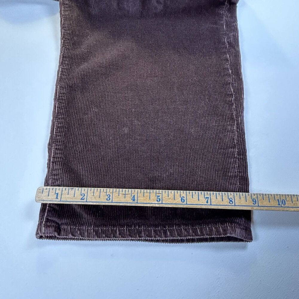 Madewell The Balloon Pant in Corduroy Brown Sz 32 Dark Carob Wide Leg - Picture 12 of 15